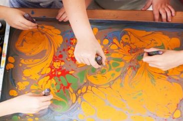 Paper Marbling Workshop