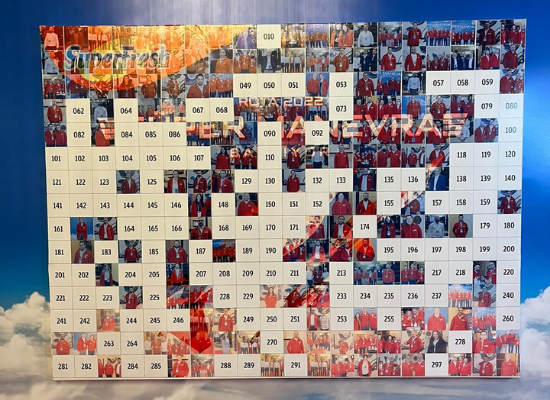 Photo Mosaic Wall