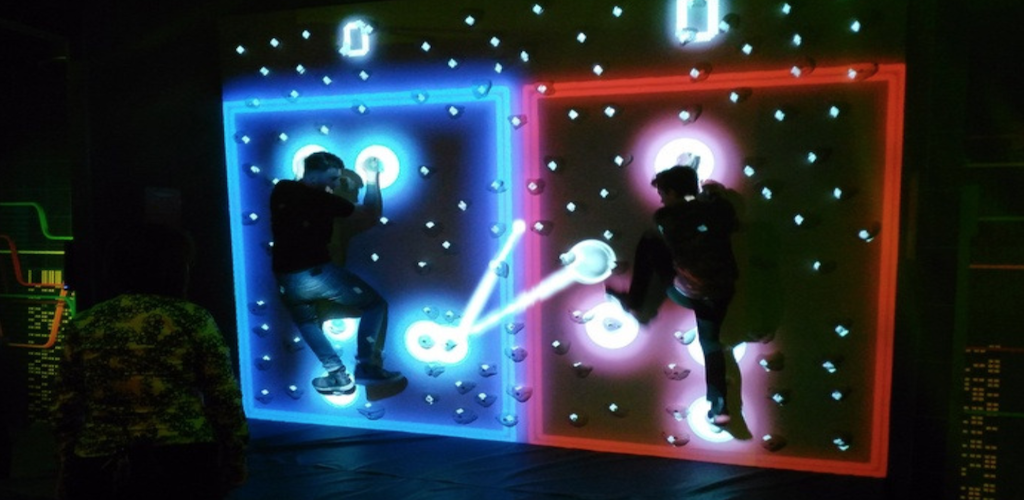 Augmented Climbing Wall