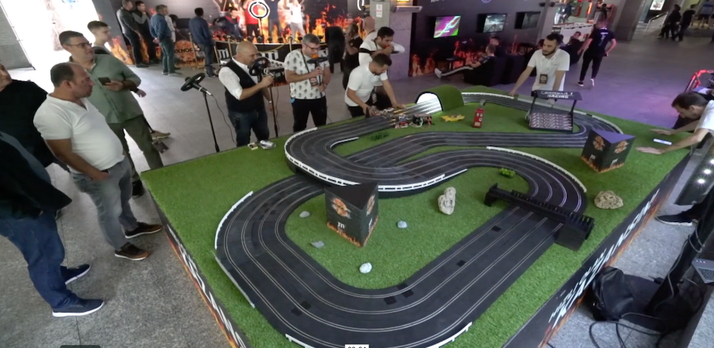 Slot Car with Voice