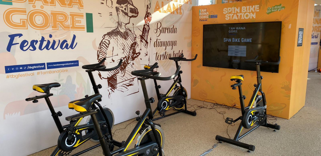 Spin Bike Game